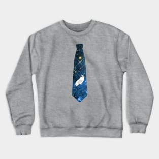 Tie - Owl and stars Crewneck Sweatshirt